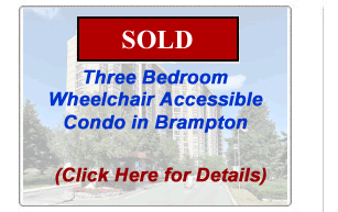 Wheelchair Accessible Condominium, Brampton