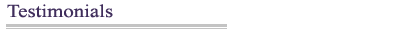 Accessible Home Finder Testimonials