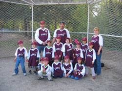 Coach Jeffrey Kerr with the 2009 Giants