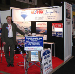 Jeffrey Kerr at the Spring Home Show, 2010